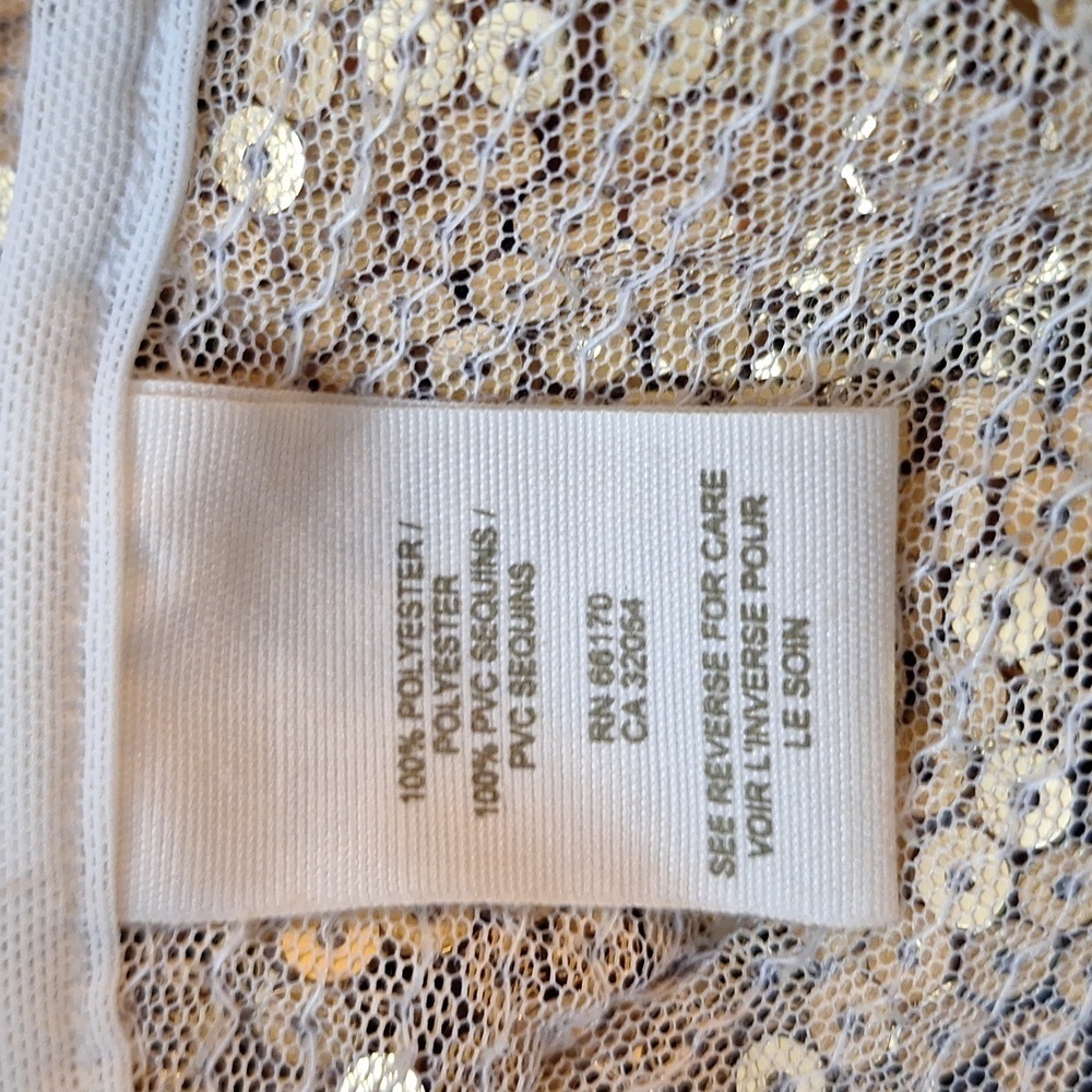 Intimately Free People Gold Sequin Holiday Dress SZ.XS-TP ✨ - Picture 16 of 16